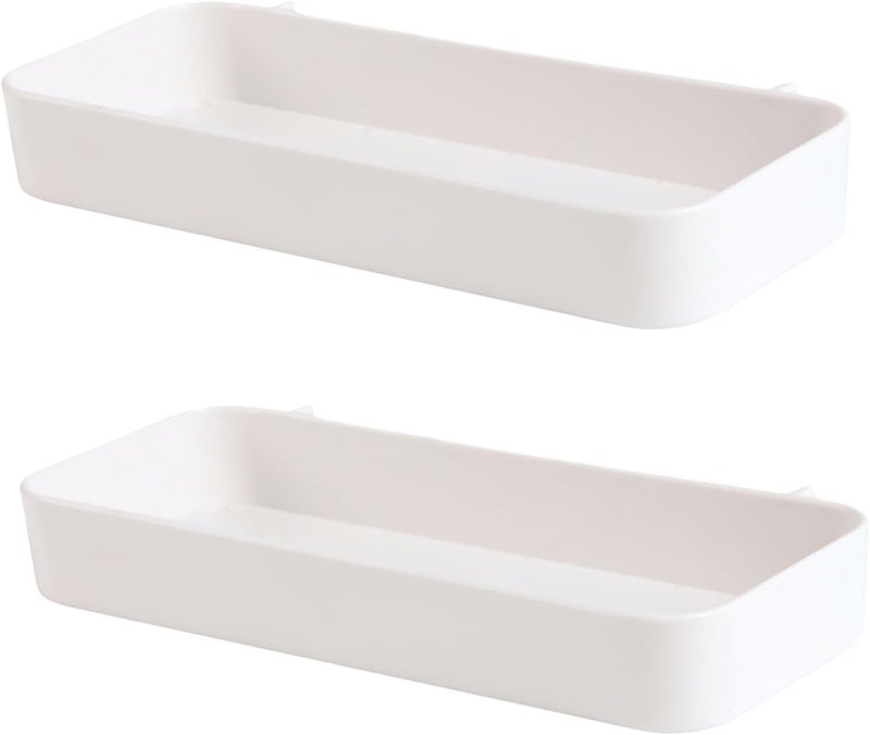 KEEPO Peg Board Organizer Accessories, Peg Board With Accessories, Pegboard Hooks, Pegboard Bins (Shelves) - Image 1